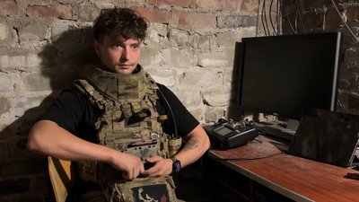 Оператор дронів-перехоплювачів ДПСУ "Фенікс" Василь Донецька область