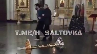 Стало відомо, хто вчинив безлад у харківському храмі Стало відомо, хто вчинив безлад у харківському храмі