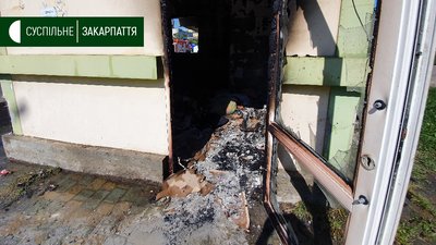 В Ужгороді горіло приміщення колишнього магазину В Ужгороді горіло приміщення колишнього магазину