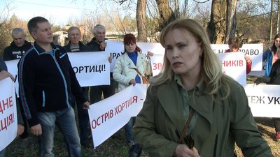 Юлія Рощукіна, мешканка вулиці Лісництва