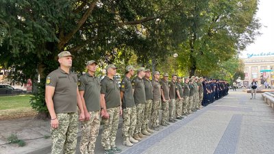 Військовослужбовці в Тернополі