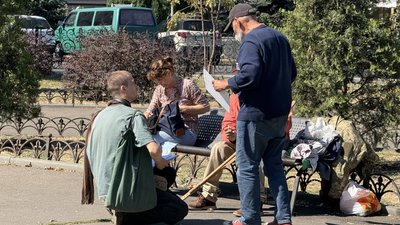 Безхатьки в Одесі