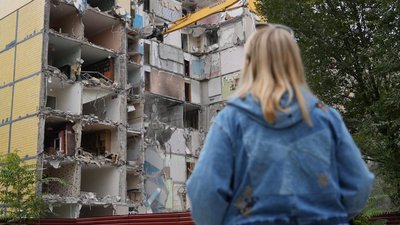 пошкоджений будинок, атака РФ, Дніпро
