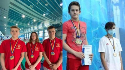 4 медалі здобули закарпатські плавці на літньому чемпіонаті України серед юнаків