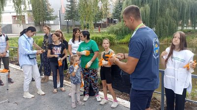Збирають сміття Збирають сміття
