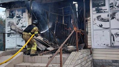 обстріл, пожежа, війна, Дніпро