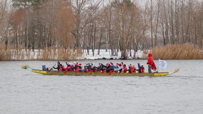 Різдво, заплив, драгонбот, свято, Дніпро