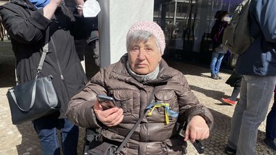 Харків'яни у Ганновері приєдналися до акції проти вторгнення Росії в Україну Харків'яни у Ганновері приєдналися до акції проти вторгнення Росії в Україну