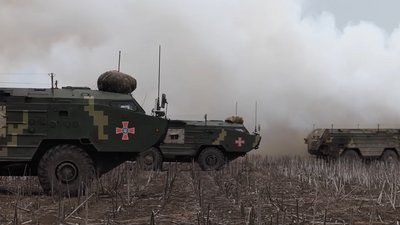 На Херсонщині ЗСУ провели навчання з ракетними комплексами "Точка-У" На Херсонщині ЗСУ провели навчання з ракетними комплексами "Точка-У"