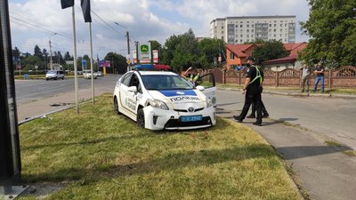 Аварія за участі авто патрульних поліцейських трапилась у Луцьку Аварія за участі авто патрульних поліцейських трапилась у Луцьку