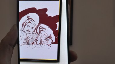 У Франківську відкрили виставку "живих" картин "Відтінки марсали"
