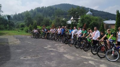 На Прикарпатті до Дня Незалежності стартував велопробіг "Нескорені" На Прикарпатті до Дня Незалежності стартував велопробіг "Нескорені"