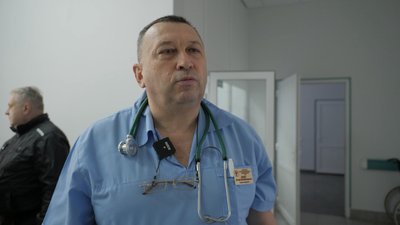 Завідувач відділу анестезіології лікарні швидкої допомоги Петро Комар Завідувач відділу анестезіології лікарні швидкої допомоги Петро Комар