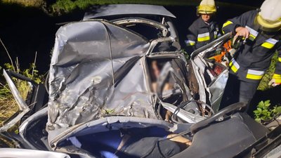 На Кіровоградщині у ДТП загинули двоє патрульних поліцейських