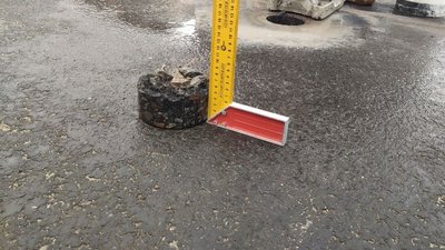 У Миколаєві перевіряють якість асфальтобетону на внутрішньоквартальних проїздах