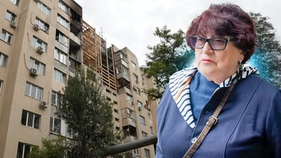 В Одесі відновлюють пошкоджений російськими БпЛА будинок на Середній, 61