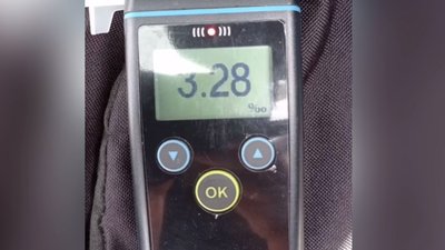 Перевищив дозволену норму у понад 16 разів: у Львові нетверезий водій в'їхав у патрульний автомобіль