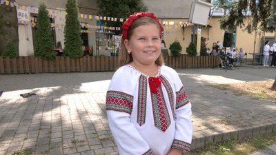 Переможниця марафону восьмирічна Злата Кабак Переможниця марафону восьмирічна Злата Кабак