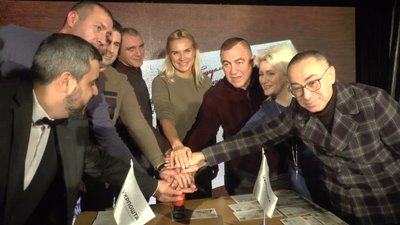 "Відбудуємо театр разом". У Миколаєві погасили нову поштову марку "Відбудуємо театр разом". У Миколаєві погасили нову поштову марку