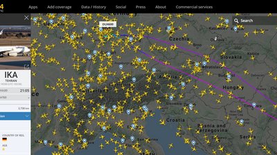 Літак, що летів із Франкфурта до Тегерана, розвернувся на півдорозі Літак, що летів із Франкфурта до Тегерана, розвернувся на півдорозі