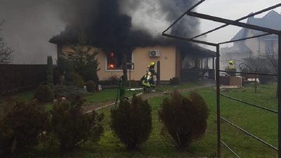 У Крихівцях Івано-Франківської громади горів житловий будинок
