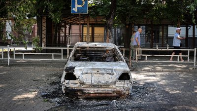 Херсон, обстріли, атаки РФ, російський удар, дрон