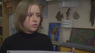 У Тернополі учні представили в творчих роботах власне бачення образу Соломії Крушельницької У Тернополі учні представили в творчих роботах власне бачення образу Соломії Крушельницької