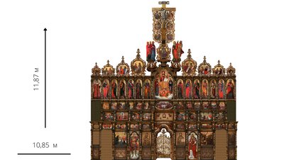 Жовківський іконостас, як витвір мистецтва. Розповідаємо про скарб Музею Шептицького Жовківський іконостас, як витвір мистецтва. Розповідаємо про скарб Музею Шептицького