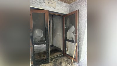 Наслідки пожежі у гімназії "Євшан"