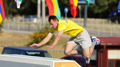Виступ Богдана Колмакова на Кубку світу з паркуру, Болгарія, 8-10 вересня 2023 року Виступ Богдана Колмакова на Кубку світу з паркуру, Болгарія, 8-10 вересня 2023 року
