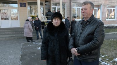 Надія та Іван Франко, батьки загиблого військовослужбовця Юрія Надія та Іван Франко, батьки загиблого військовослужбовця Юрія