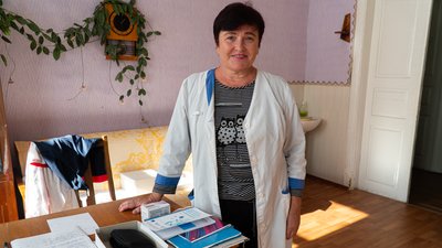Валентина Лашко, фельдшерка. Чернігівщина Валентина Лашко, фельдшерка. Чернігівщина