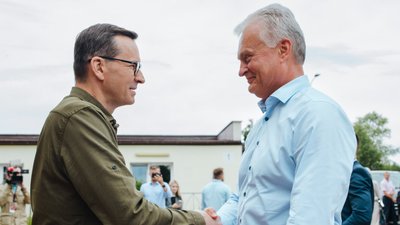 Науседа терміново зустрівся з Моравецьким у Сувалках: про що говорили