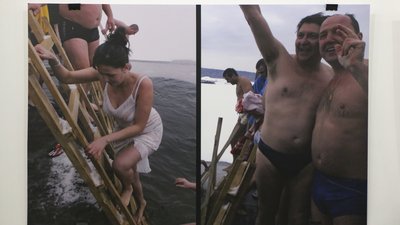 Від Водохреща до пляжу з чебуреками та шахами. У Чернівцях Тутельман представив фотовиставку
