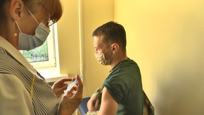 Понад півтори тисячі луцьких прикордонників щепили вакциною проти COVID-19