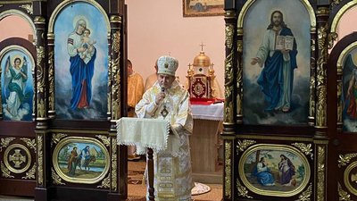 владика дмитро григорак, заліщики, госпіталь, тернопільщина, освятив капличку