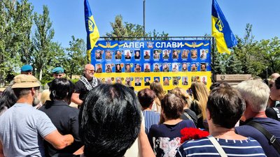 Новий банер у пам'ять про загиблих встановили в Миколаєві
