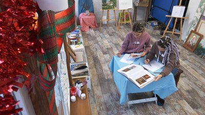 Підлітки з Черкащини пишуть ікони