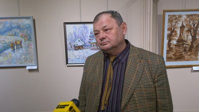 В Івано-Франківську відкрили різдвяну виставку тематичних робіт митців з усієї області В Івано-Франківську відкрили різдвяну виставку тематичних робіт митців з усієї області