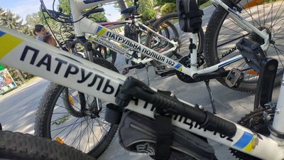 На вихідних у Запоріжжі зони відпочинку патрулюватимуть поліцейські на велосипедах