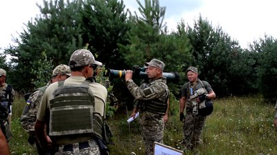 Для тероборони Рівненщини організували навчання на північному прикордонні Для тероборони Рівненщини організували навчання на північному прикордонні