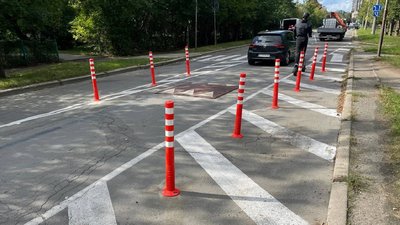 Засоби обмеження швидкості руху, дороги, Франківськ