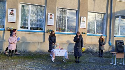 Меморіальні дошки полеглим бійцям Миколі Бевзюку, Сергію Михальчуку та Івану Губалю відкрили на Івано-Франківщині
