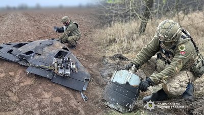Збиті БпЛА на Чернігівщині: фахівці поліції знищили майже 1,5 тисячі небезпечних предметів