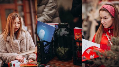 У Херсоні відбувся третій благодійний книжковий ярмарок У Херсоні відбувся третій благодійний книжковий ярмарок