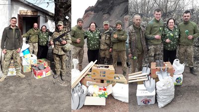 Військові отримали допомогу від волонтерів з Тернополя