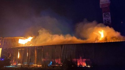 На території монастиря в Одесі сталася пожежа. Там вважають, що це підпал