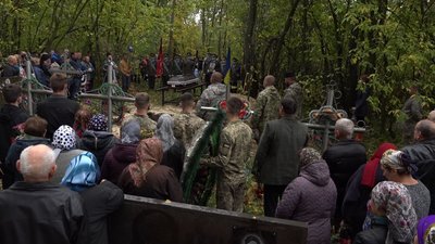 Поховали Дмитра у селі Городище поруч із родичами Поховали Дмитра у селі Городище поруч із родичами
