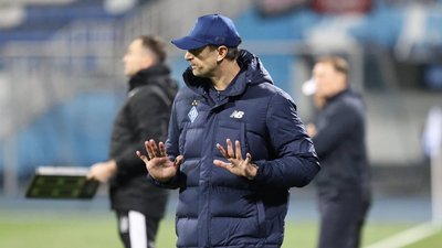 Олександр Шовковський, головний тренер "Динамо"
