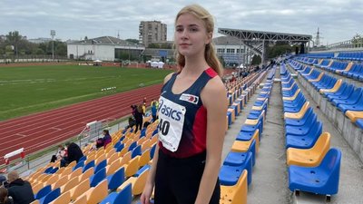 Романа Лобашева на командному чемпіонаті з легкої атлетики Романа Лобашева на командному чемпіонаті з легкої атлетики